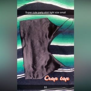 Cute crop top size small